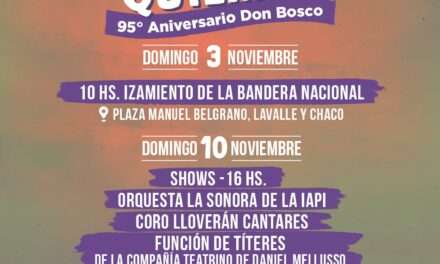 Este domingo 3 se celebran los 95 años de la Ciudad de Don Bosco