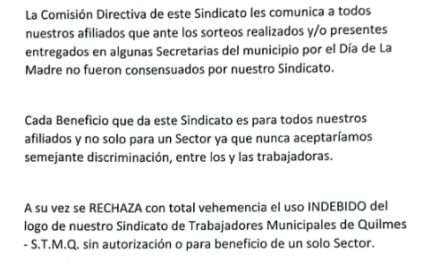 EL STMQ expuso su interna en el Día de la Madre