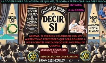 Jornada solidaria de la Cooperadora del Hospital de Quilmes