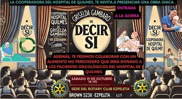 Jornada solidaria de la Cooperadora del Hospital de Quilmes