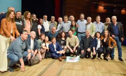 Arévalo en la apertura del Congreso Federal de Cultura y Comunicación