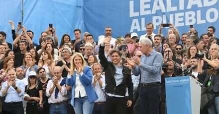 Día de la Lealtad: Axel Kicillof pidió la unidad del peronismo