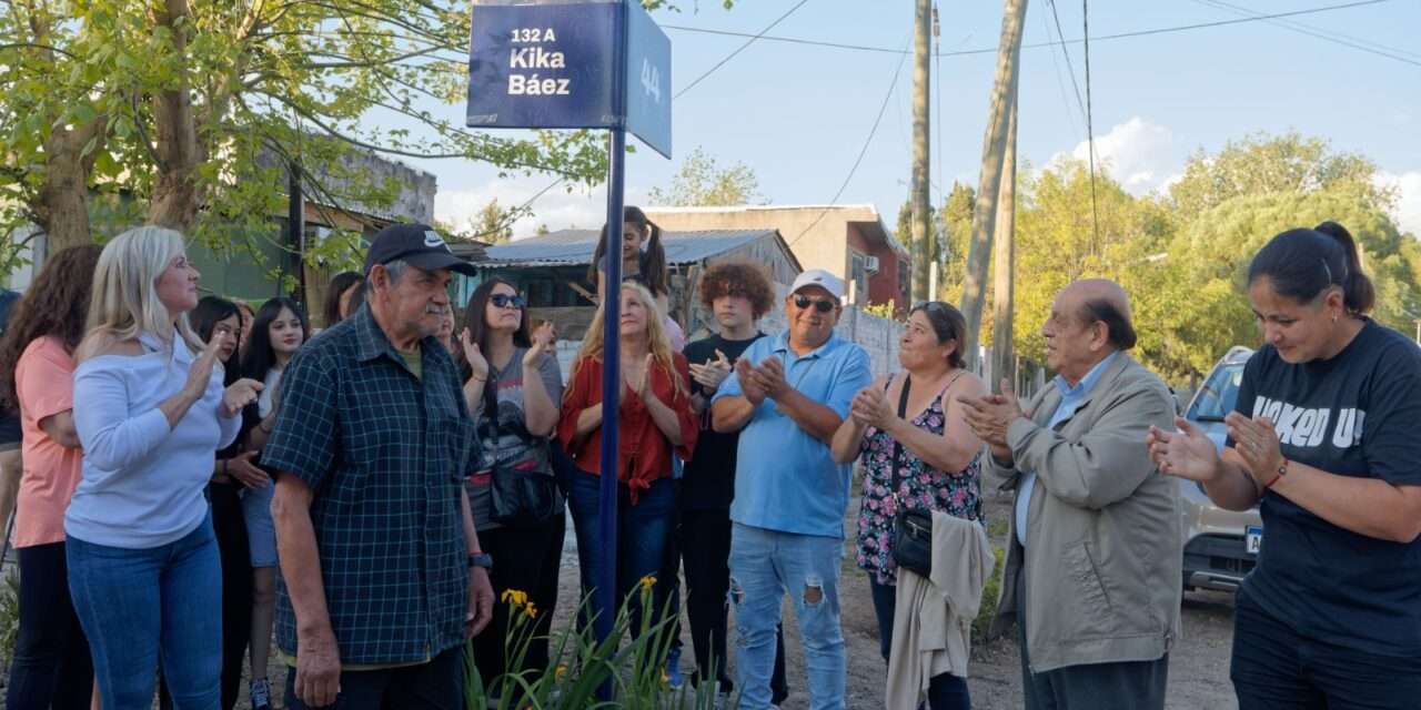 Mussi inauguró nuevos pavimentos en Berazategui