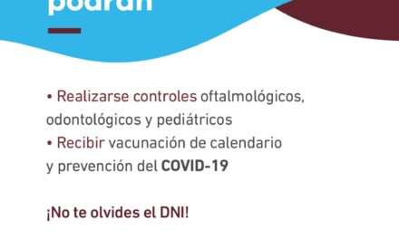 Jornadas de Salud para las Infancias: nuevos turnos en Monte Chingolo y Lanús Oeste