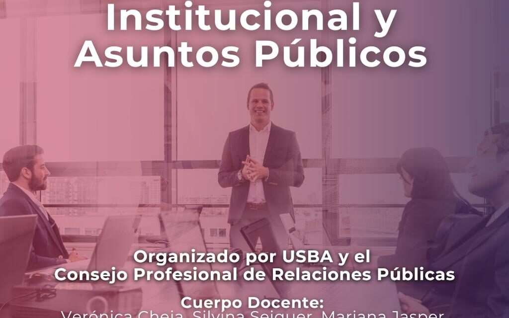 Nuevo curso de Asuntos Públicos y Comunicación Institucional