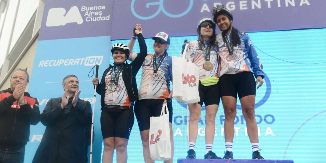 Jorge Macri premió a los competidores del “Gran Fondo Argentina", la carrera de ciclismo amateur más importante del país