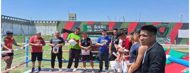 Jornada de Box en la Unidad 24 de Varela, organizada por Lesis Argentina y Legionarios