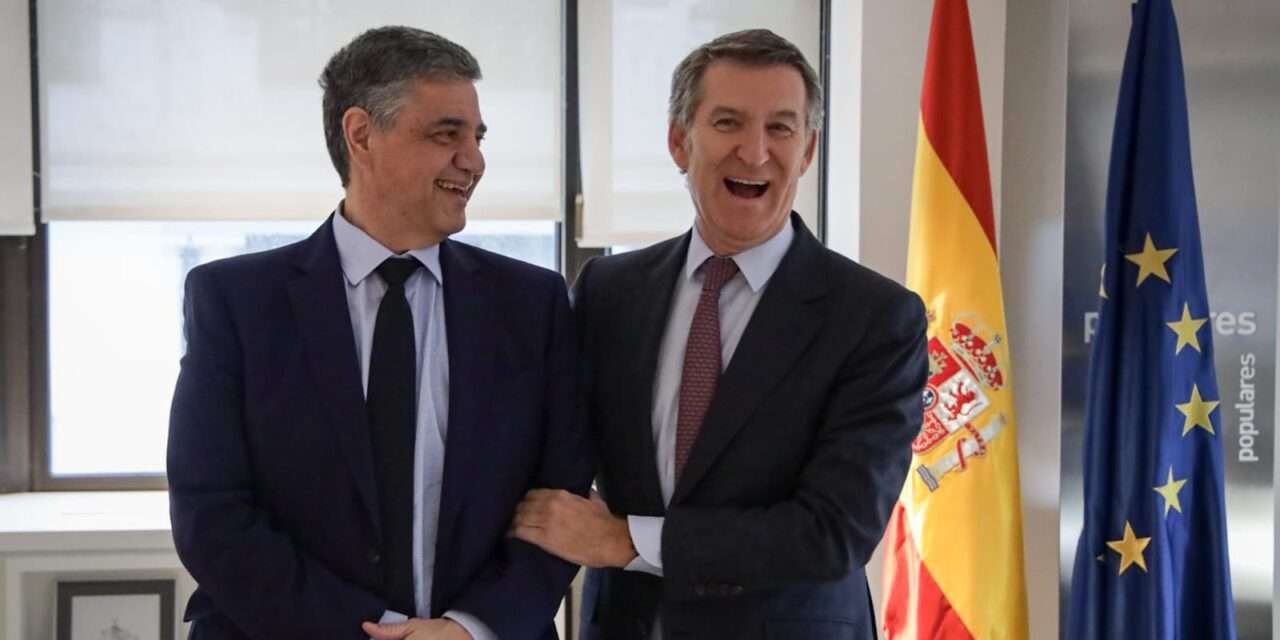 Para afianzar el vínculo con la capital española, Jorge Macri se reunió con el alcalde de Madrid y con el presidente del Partido Popular