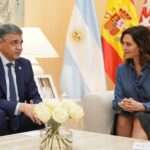 Jorge Macri se reunió con la presidenta de la Comunidad de Madrid, Isabel Díaz Ayuso: "Debemos seguir luchando juntos contra los populismos"