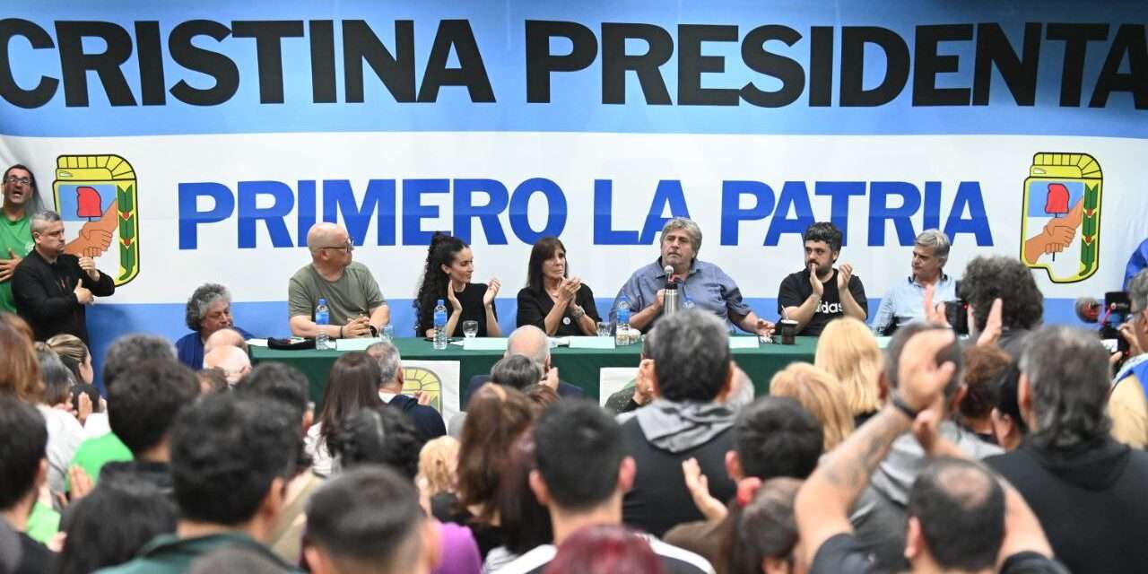 Contundente respaldo del peronismo de La Matanza a la lista de Cristina