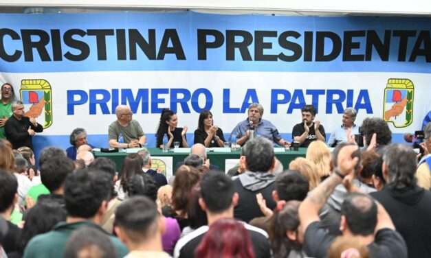 Contundente respaldo del peronismo de La Matanza a la lista de Cristina