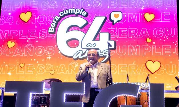 Multitudinario festejo en Berazategui por los 64 años de su Autonomía