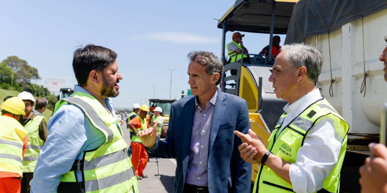 En Berazategui se iniciaron las obras en el Ramal Gutiérrez de la Autopista