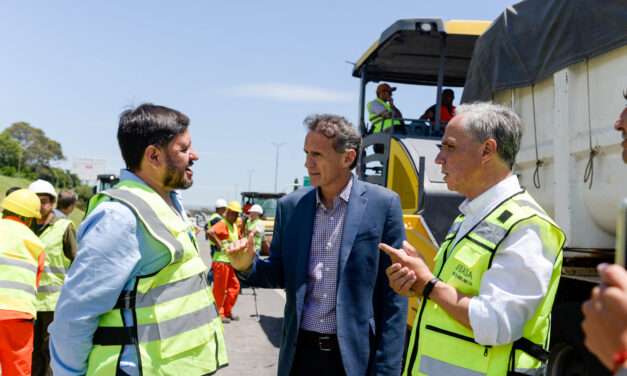 En Berazategui se iniciaron las obras en el Ramal Gutiérrez de la Autopista