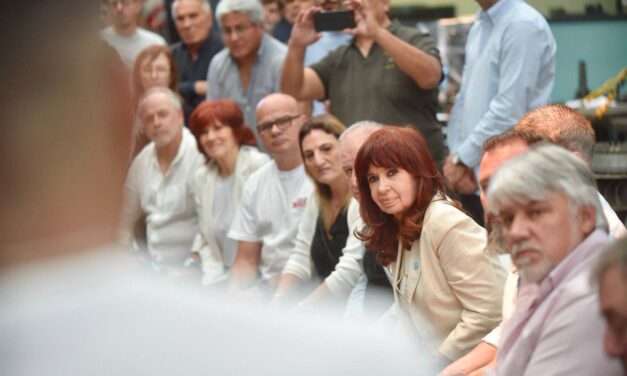 Cristina Kirchner otra vez en Avellaneda: “Este modelo es como un yogur, todos sabemos que se vence”