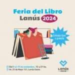 Llega la Feria del Libro Lanús 2024 con entrada libre y gratuita