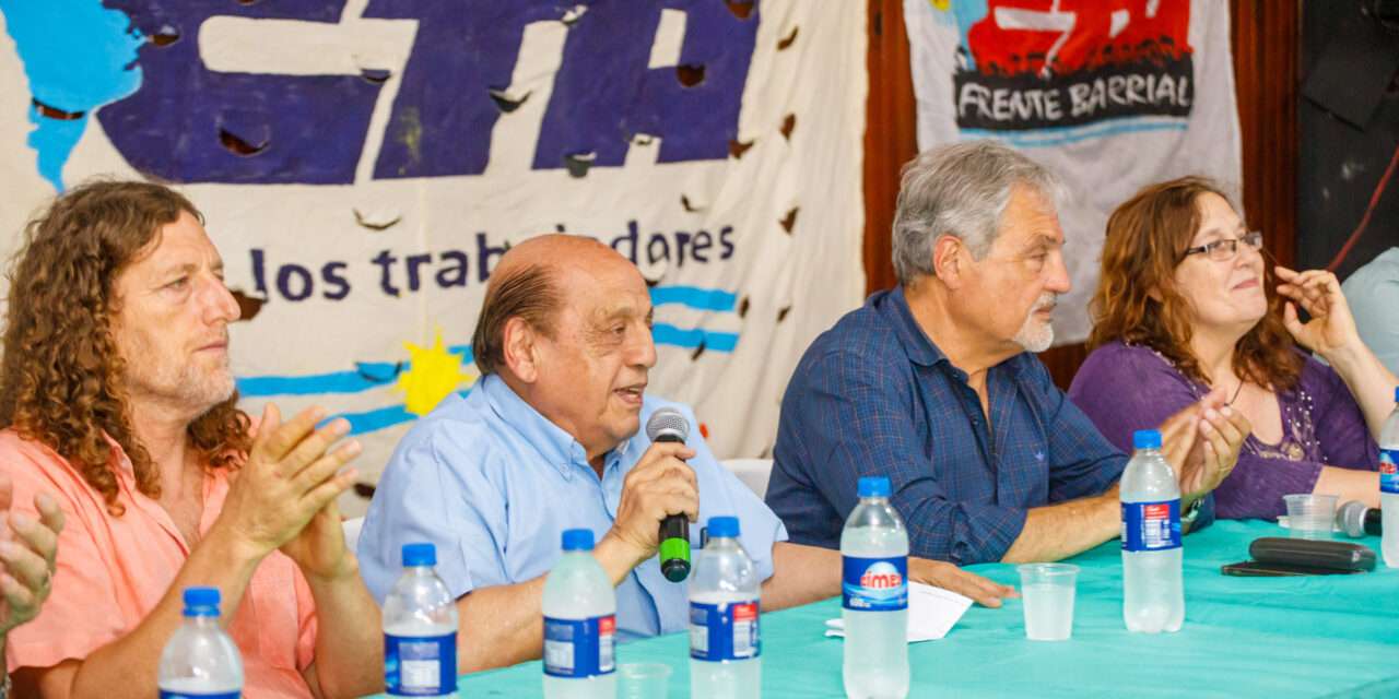 En un plenario de las dos CTA en Berazategui, Mussi llamó a la unidad del movimiento obrero