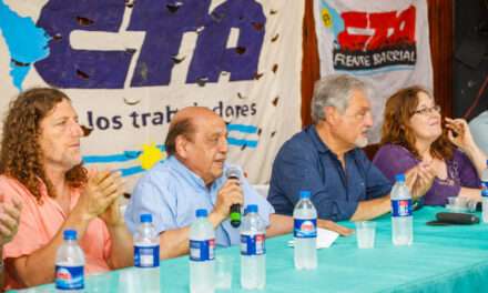 En un plenario de las dos CTA en Berazategui, Mussi llamó a la unidad del movimiento obrero