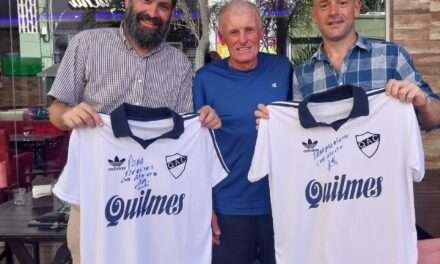 Jorge Gáspari, autor del gol de Quilmes más importante de la historia, ya es Ciudadano Ilustre