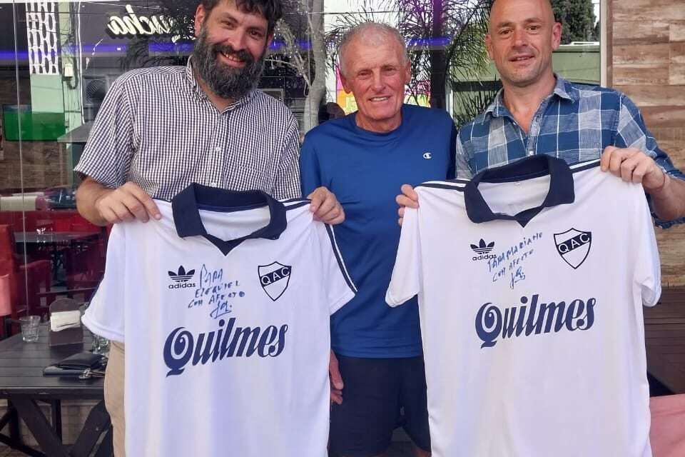 Jorge Gáspari, autor del gol de Quilmes más importante de la historia, ya es Ciudadano Ilustre