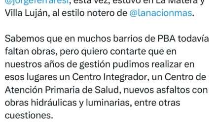 Tras la visita de Ferraresi a Quilmes, Mayra envió un contundente mensaje a Kicillof