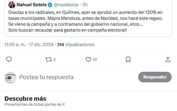 Radicales vs Libertarios: Sotelo cruzó a Pérez por las tasas, y el UCR le recordó los "mimos" a la Barrick Gold