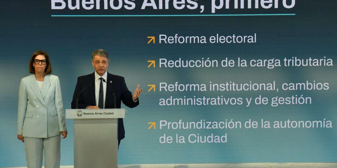 Jorge Macri adelantó las elecciones de CABA al 6 de julio y convocó a extraordinarias para eliminar las PASO: "El verdadero cambio es el que se hace", dijo