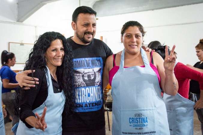 El senador Santalla se reunió con mujeres representantes de comedores y merenderos de Avellaneda