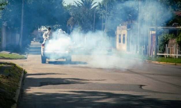 Mas operativos simultáneos de fumigación contra el Dengue en todo Quilmes