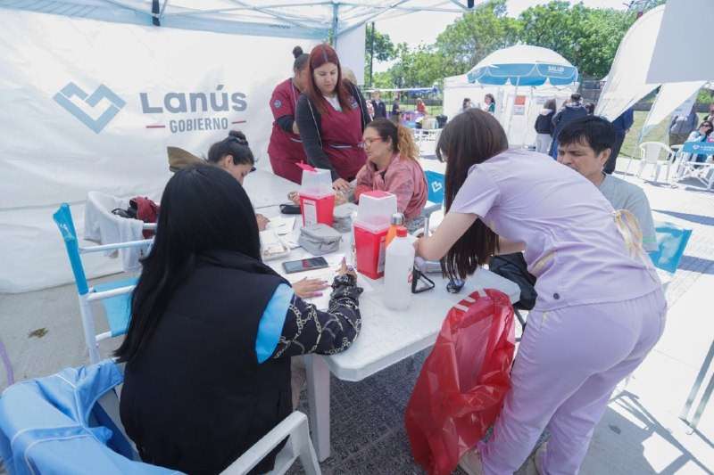 Lanús anunció una nueva jornada de "Sábados de Salud en el Barrio"