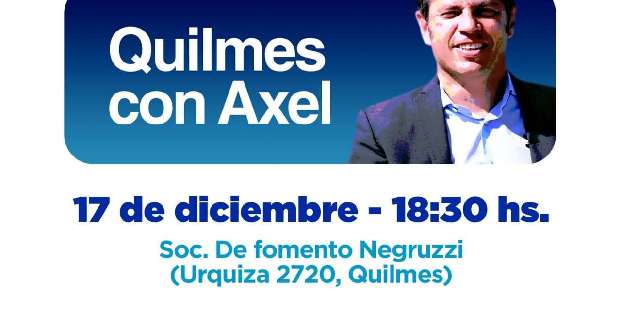 Plenario de Igualar en Quilmes