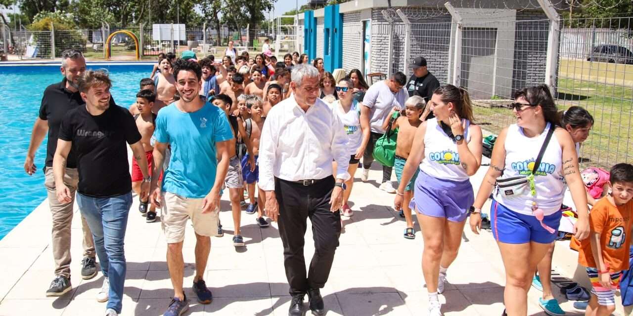 Avellaneda: Inauguraron una piscina semiolímpica en el Polideportivo José Mármol de Piñeiro