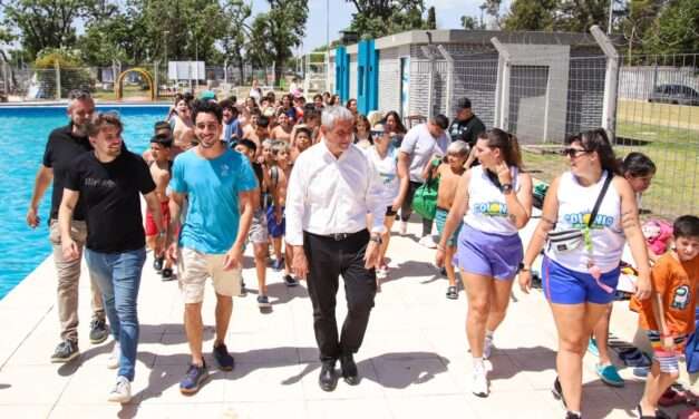 Avellaneda: Inauguraron una piscina semiolímpica en el Polideportivo José Mármol de Piñeiro