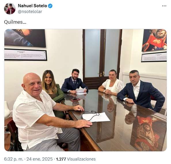 La foto que Sotelo blanqueó y dice mucho…