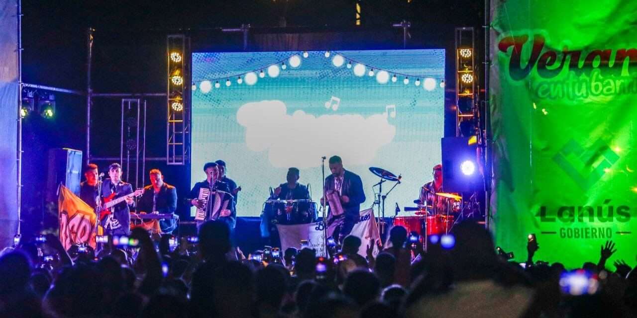 Lanús celebra la segunda edición del programa Verano en tu Barrio en la  Plaza Giardino 