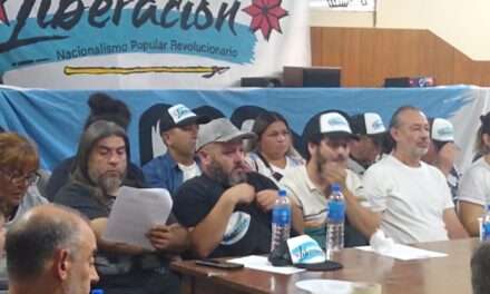 Presentación del nuevo espacio LIBERACIÓN  Nacional, Popular y Revolucionario, en Quilmes