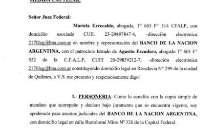 Milei amenaza cerrar sucursales del Banco Nación en distritos opositores