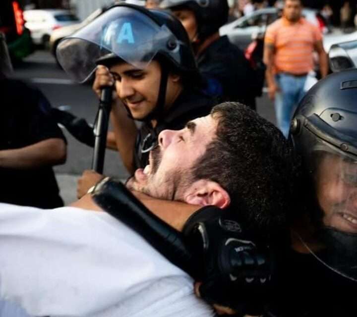 Organismos de DDHH piden la libertad de los hermanos Berrozpe,detenidos y golpeados en la marcha del Congreso