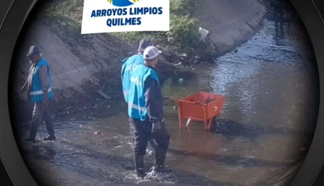 Arroyos Limpios Quilmes trabaja a fondo