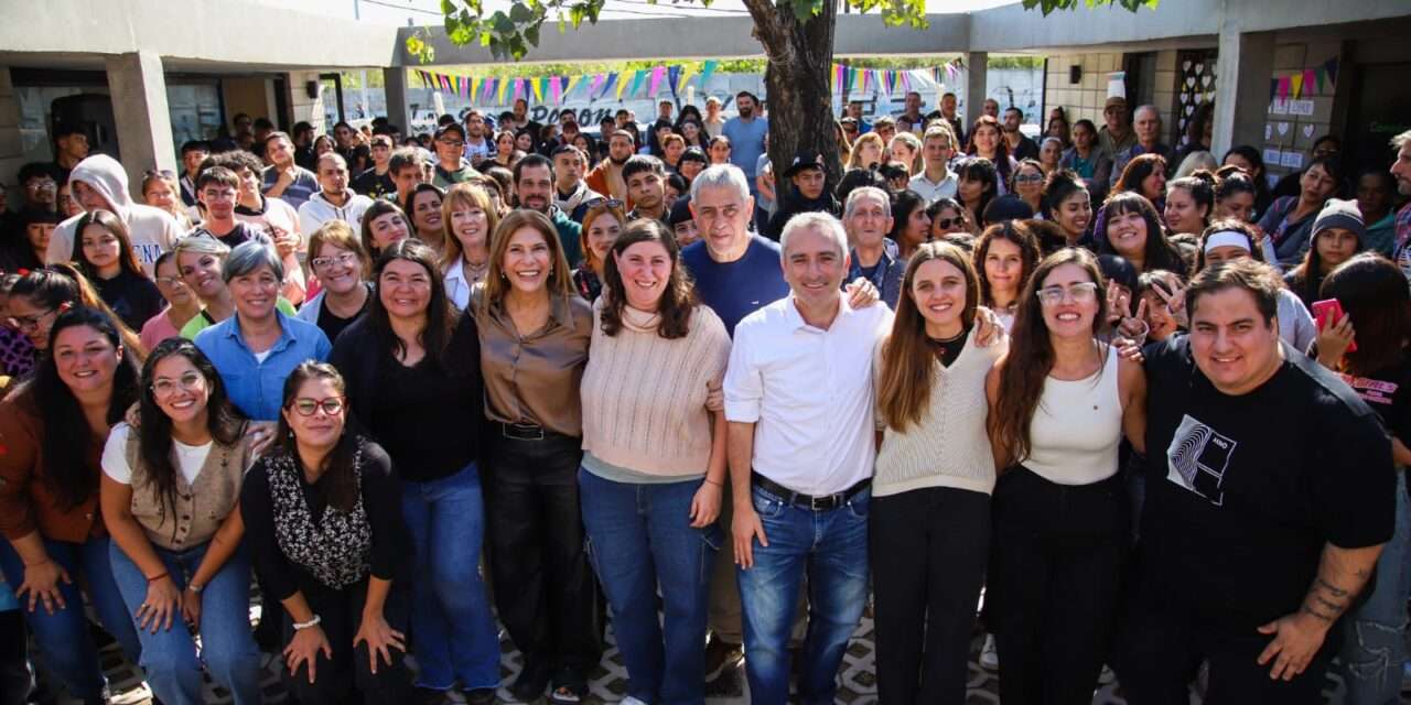Larroque bajó a Avellaneda y junto a Ferraresi y Sierra tuvieron varias actividades