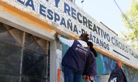 Con un 85% de avance, entra en la etapa final la construcción del Centro Cívico Municipal Villa España - Plátanos