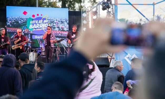 Lanús Gobierno celebró el cumpleaños de Gerli con el Festival "Este es mi Barrio"