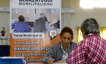 Jubilados y pensionados ya pueden tramitar la eximición del pago de Tasas Municipales en Berazategui