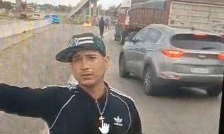 Palos, patotas y cero policía en el Acceso Sudeste