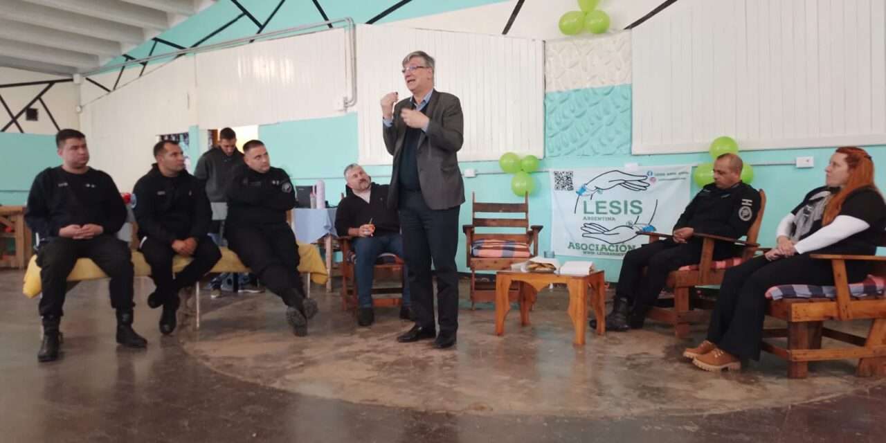 Pablo Vassel fue declarado padrino de Lesis Argentina