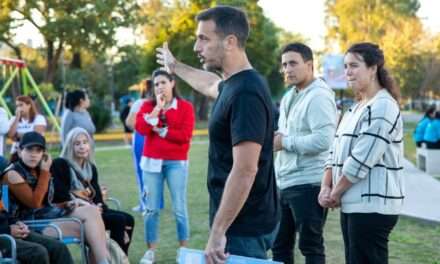 Lanús avanza con las obras en el Parque Lineal del Oeste