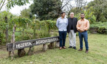 Balladares participó junto al Ministerio de Desarrollo Agrario bonaerense realizó una jornada en la huerta de la UNLa