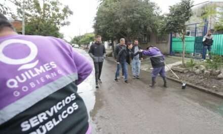 Otra vez Mayra Mendoza resaltó la necesidad de concretar el Plan Hídrico para los arroyos San Francisco y Las Piedras