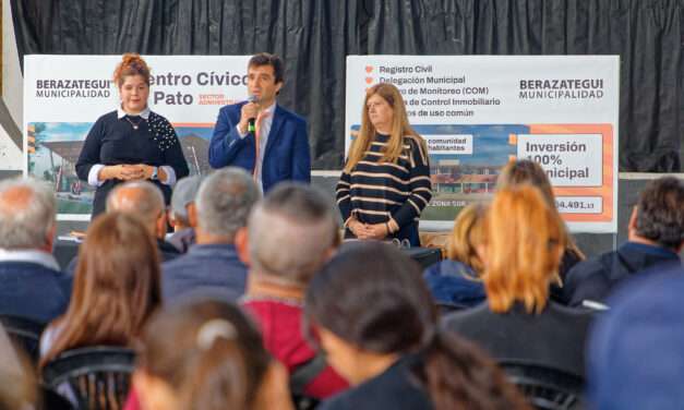 El Centro Cívico Municipal El Pato comienza a ser una realidad