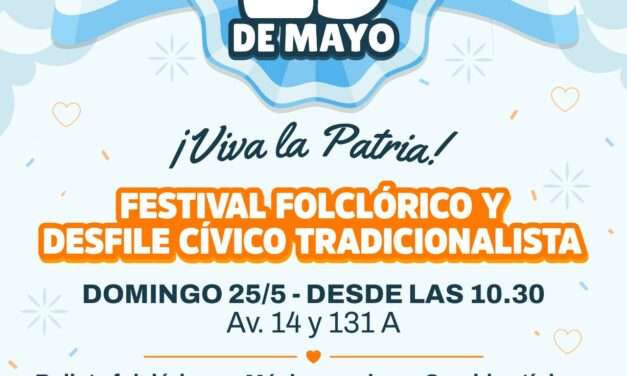 Berazategui celebra el 25 de Mayo con una Gran Fiesta Popular